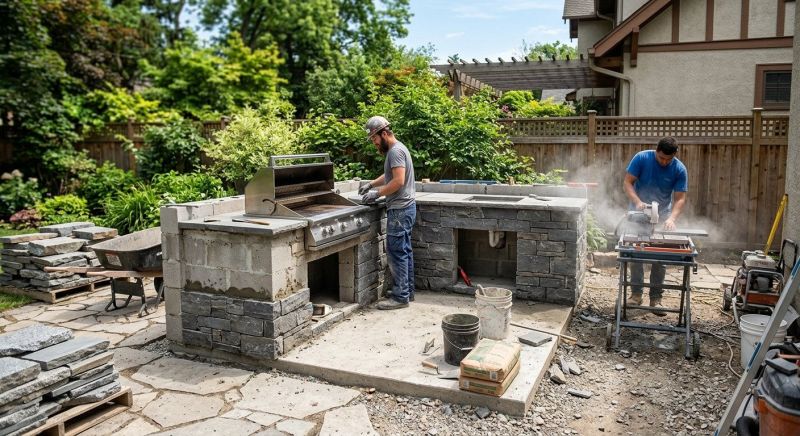 Outdoor Kitchen Construction in Mount Pleasant, SC