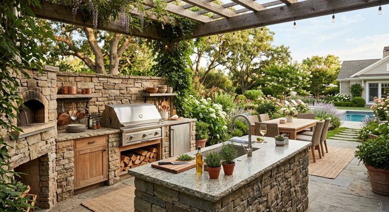 Outdoor Kitchen Installation in Mount Pleasant, SC